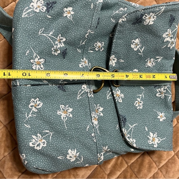 Fat face Floral Teal Backpack - Picture 2 of 9